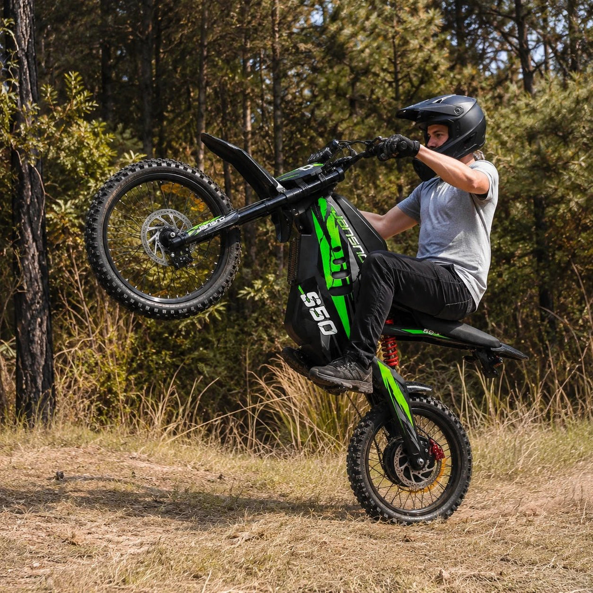 Jansno S50 4000W Electric Dirt Bike | 72V 30Ah - Jansno Ebike US