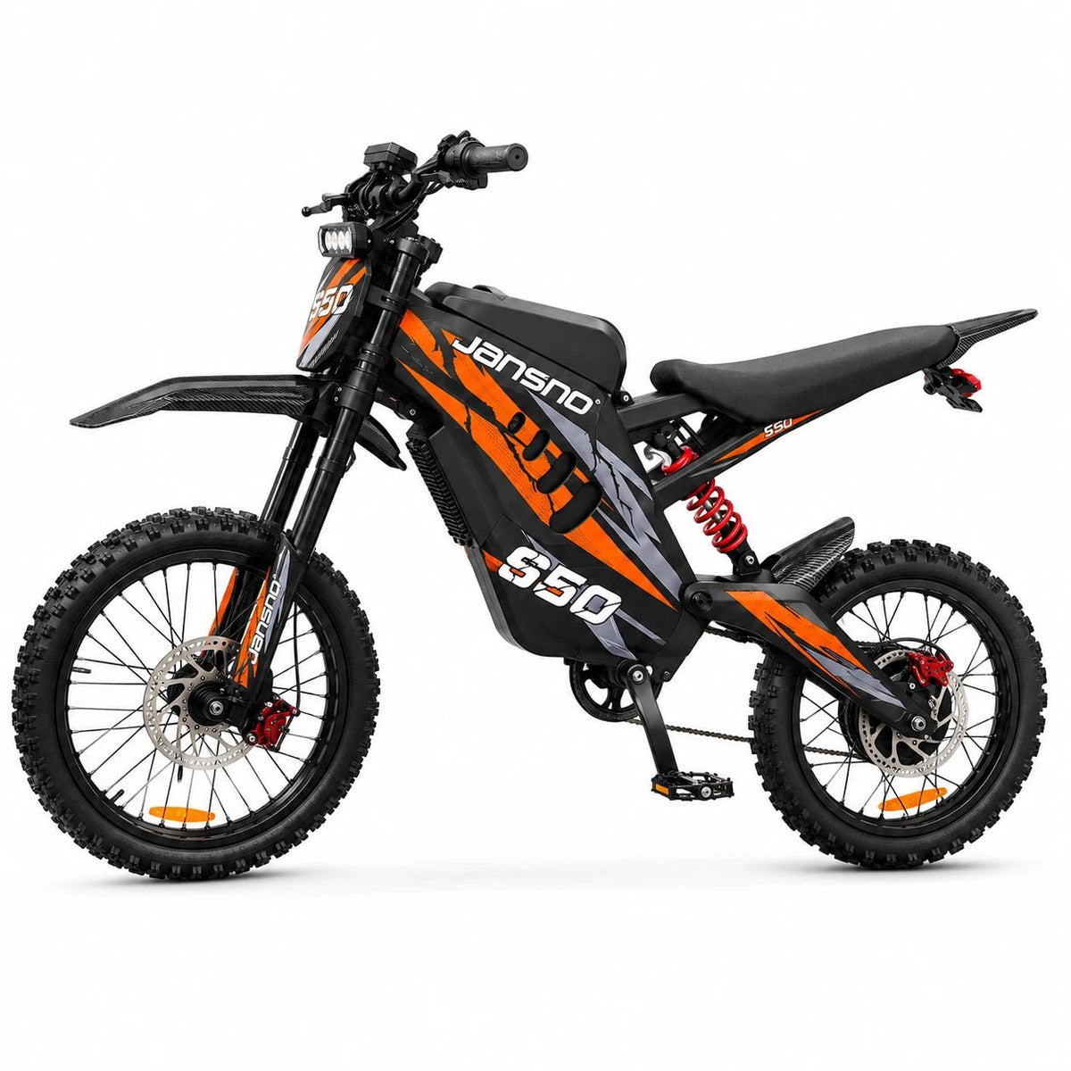 Jansno S50 4000W Electric Dirt Bike | 72V 30Ah - Jansno Ebike US