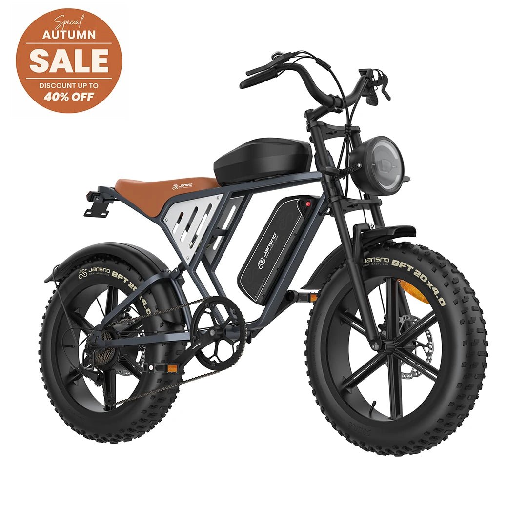 JANSNO X70 Electric Bike – 48V 34Ah Dual Battery Long Range for Off-road Riding - Jansno Ebike US