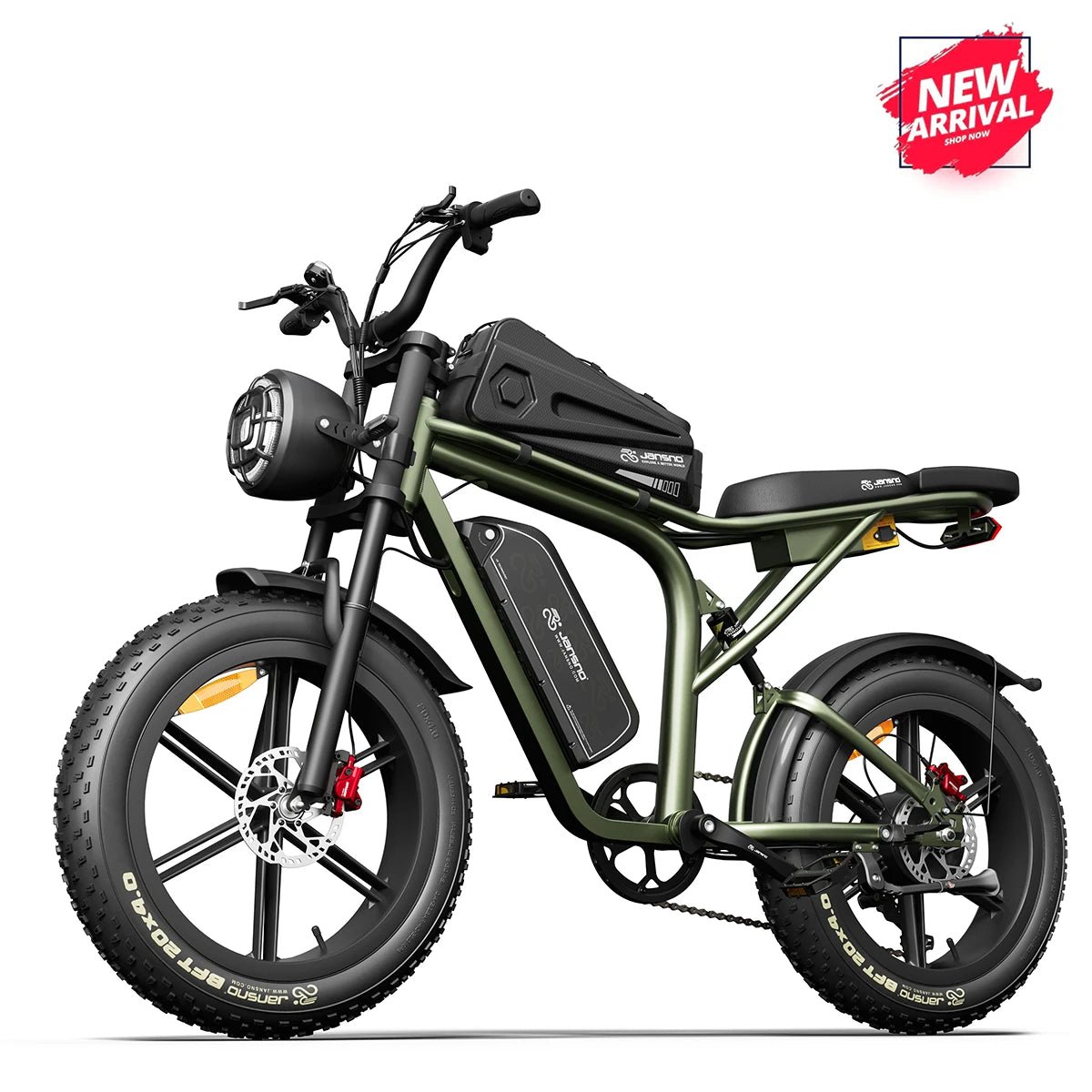 Jansno X80 1000W Fat Tire Electric Bike – Jansno Ebike US