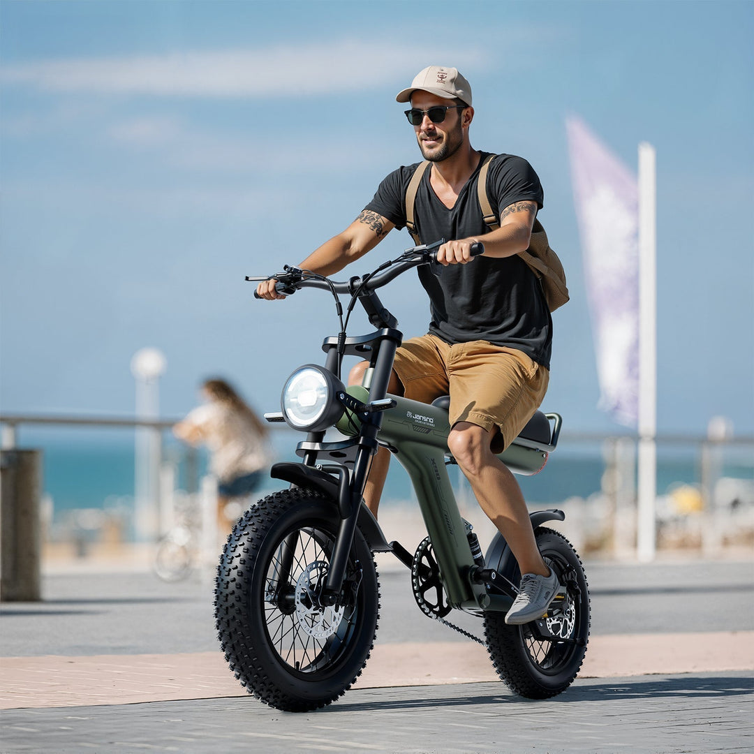 Jansno X90: The Compact Electric Bike That Crushes Commutes & Off-Road Trails（BFCM Special Sale）