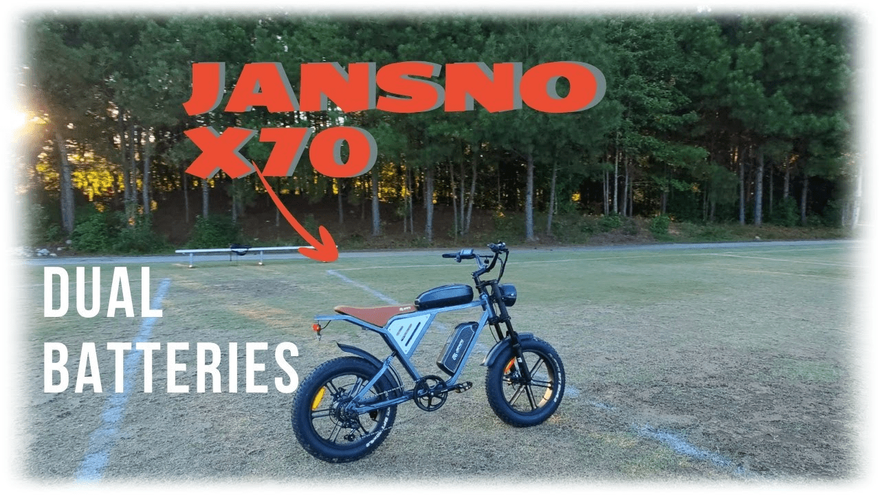 Electric Mountain Bike Capabilities Without Electric Mountain Bike Price: Jansno X70 Dual-Battery Off-Road Power