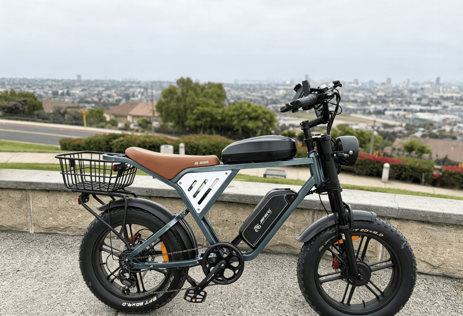 How to Upgrade Your EBike with a Bike Basket (Installation Guide) - Jansno Ebike US