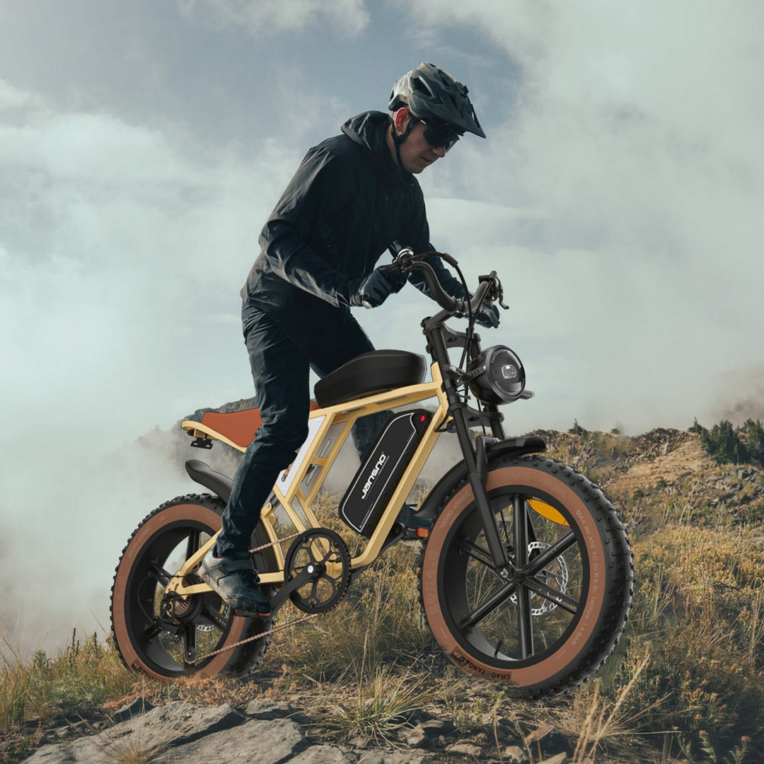 Jansno X70 Fat Tire Ebike – The Ultimate Workhorse for US Delivery Riders（BFCM Special Sale）