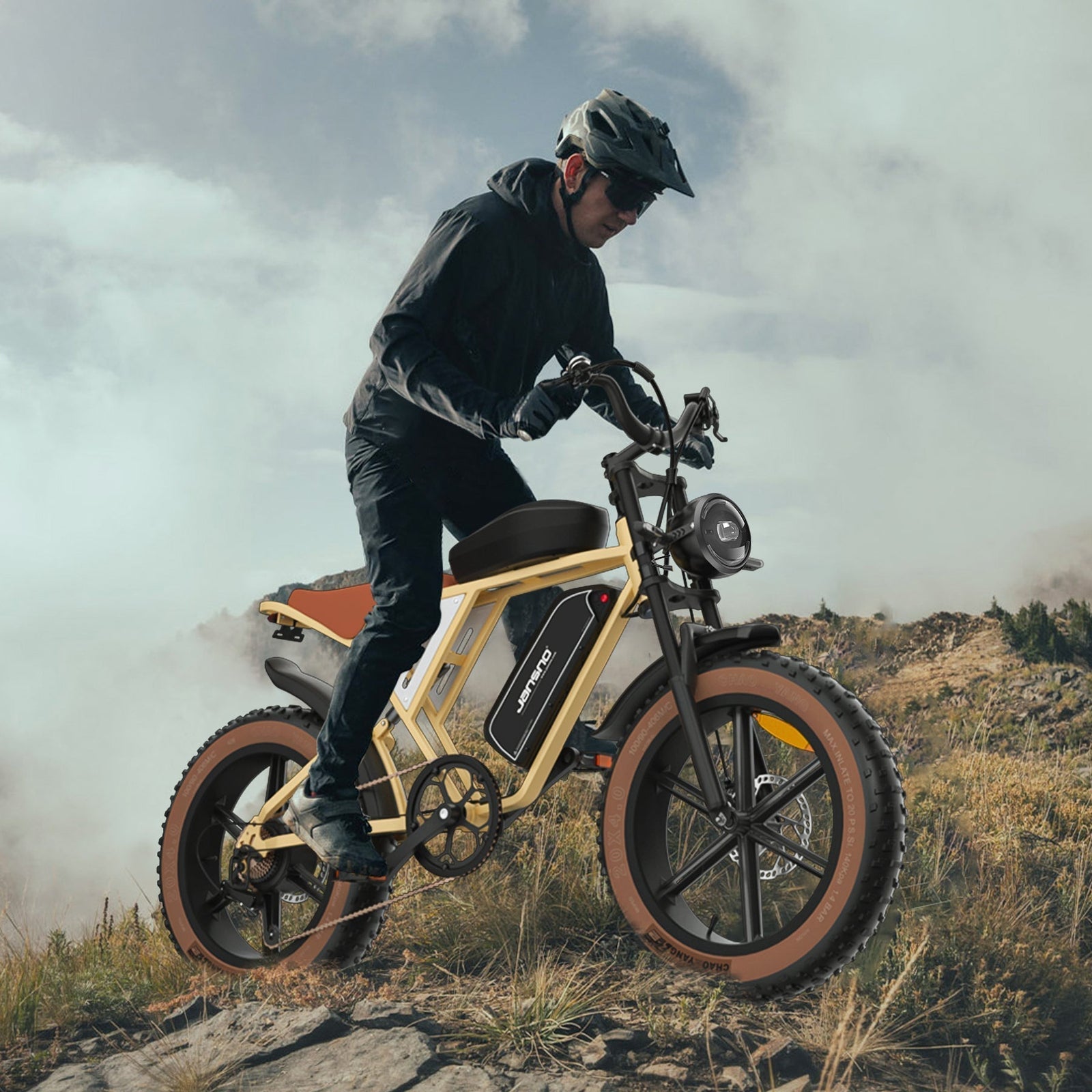 Jansno X70 Fat Tire Ebike – The Ultimate Workhorse for US Delivery Riders（BFCM Special Sale）
