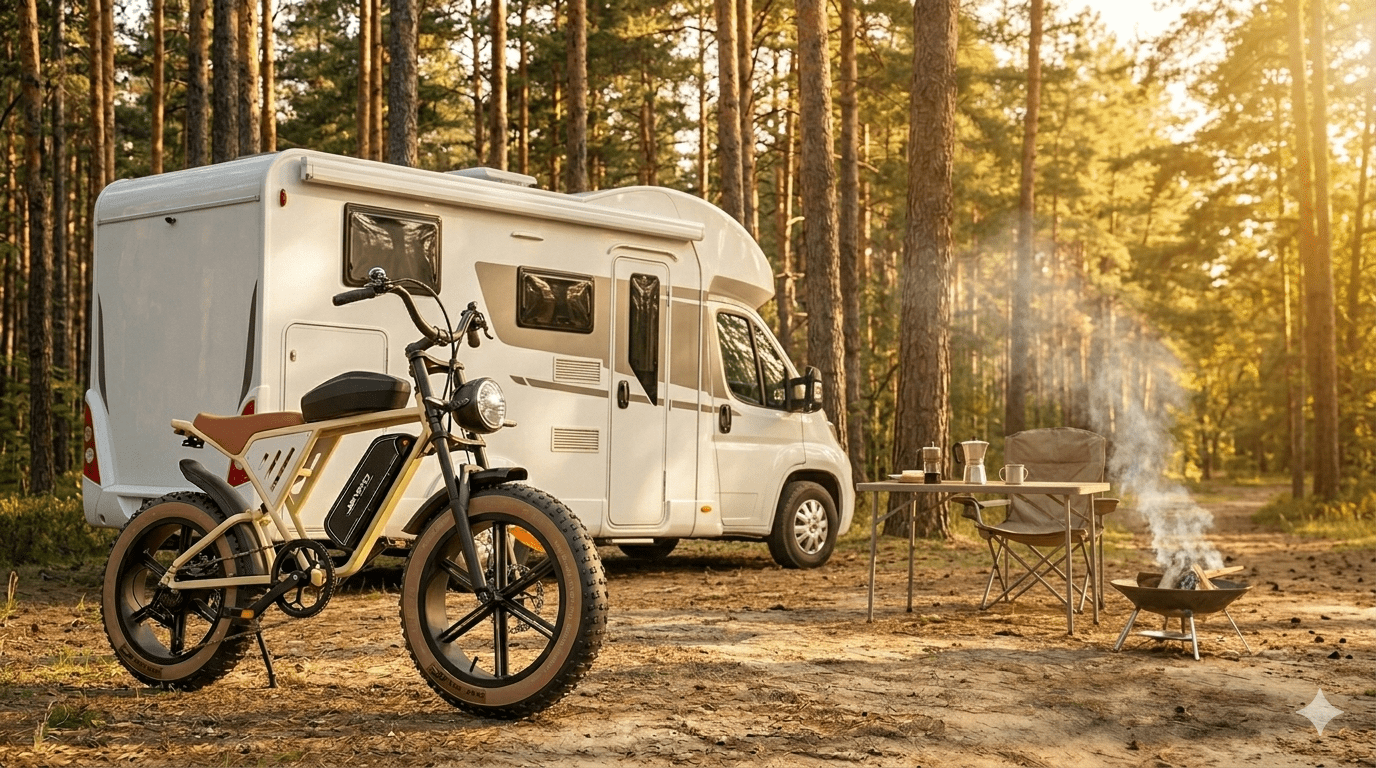 RV Camping in Florida with an Ebike: Packing Tips, Charging Guide & What to Know - Jansno Ebike US