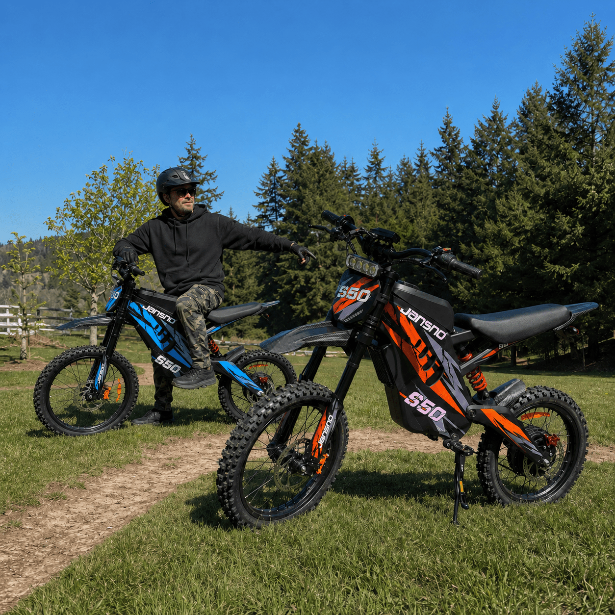 Top 5 Adventures You Can Conquer with the Jansno S50 Electric Moto Off Road - Jansno Ebike US