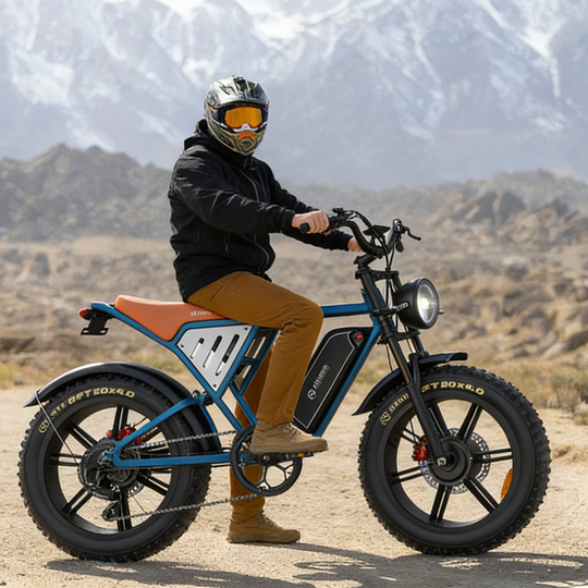 JANSNO X70 PRO Electric Bike – Dual Motor, Up to 52 km/h, 120 km Long Range