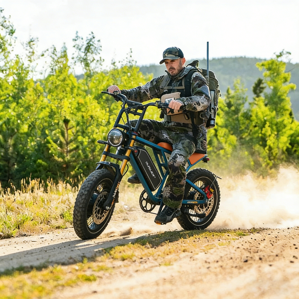 JANSNO X70 PRO Electric Bike – Dual Motor, Up to 52 km/h, 120 km Long Range