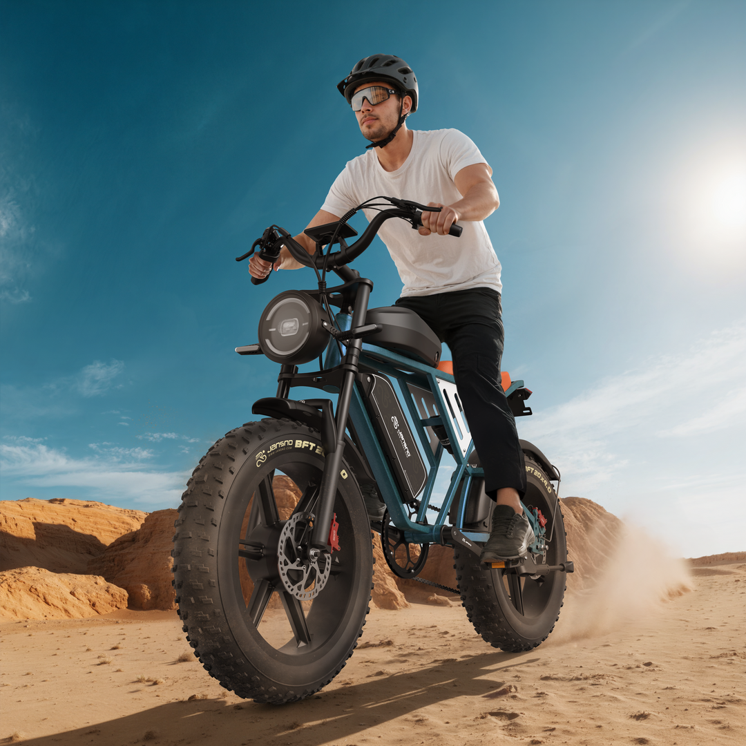 Jansno X70 PRO Electric Bike – Dual Motor, Up to 52 km/h, 120 km Long Range