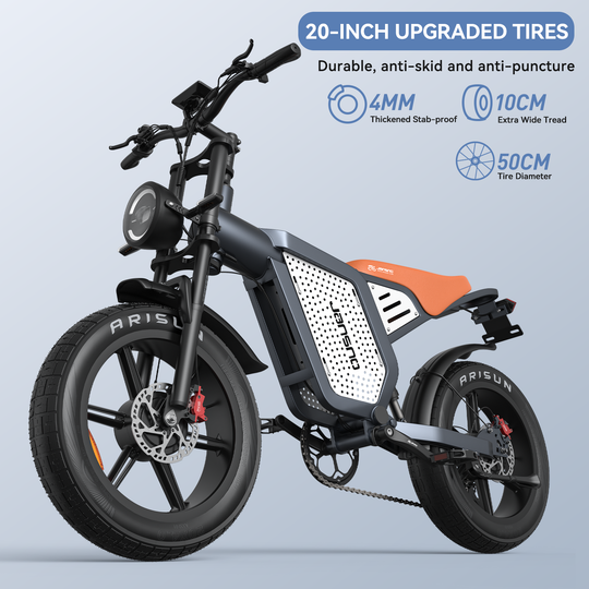 JANSNO X60 Electric Bike Dual Motor, The Top Choice for Outdoor Cycling