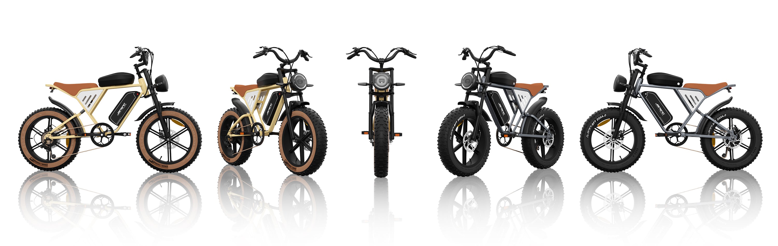 The Jansno X70 comes in two striking colors: black and lemon yellow