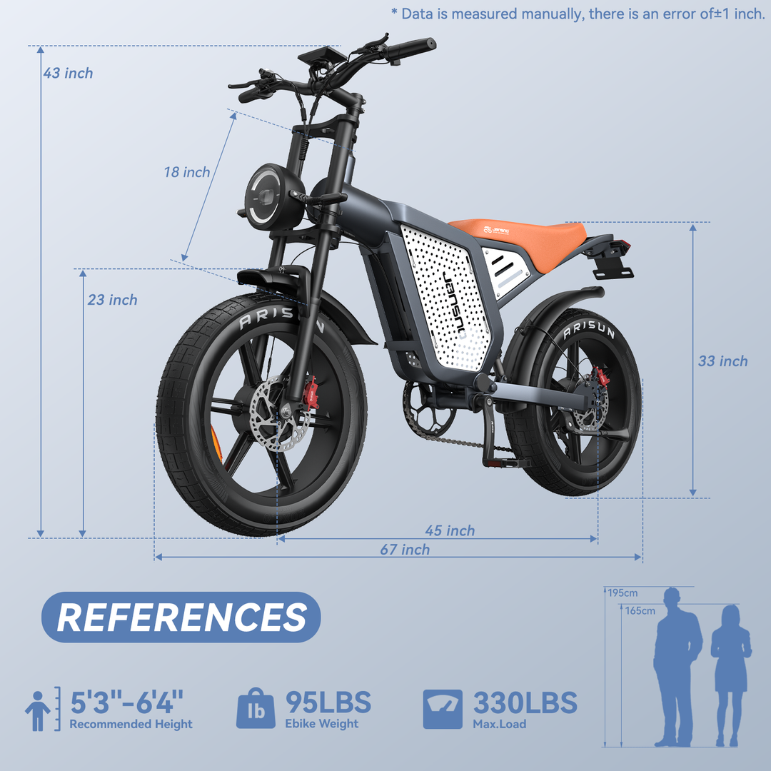 JANSNO X60 Electric Bike Dual Motor, The Top Choice for Outdoor Cycling