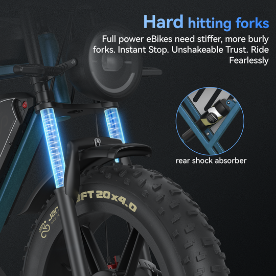 Jansno X70 PRO Electric Bike – Dual Motor, Up to 52 km/h, 120 km Long Range