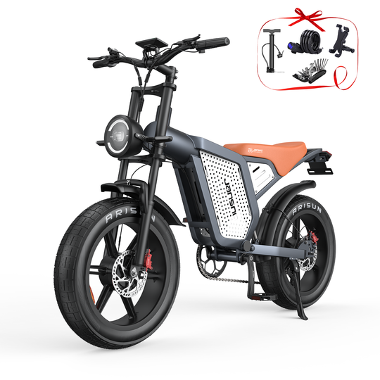 JANSNO X60 Electric Bike Dual Motor, perfect for city commuting