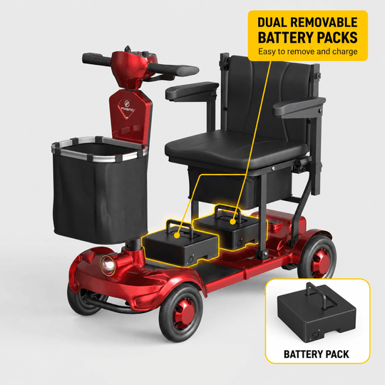 Fiysno F1 Plus Mobility Scooter - Jansno Ebike US
