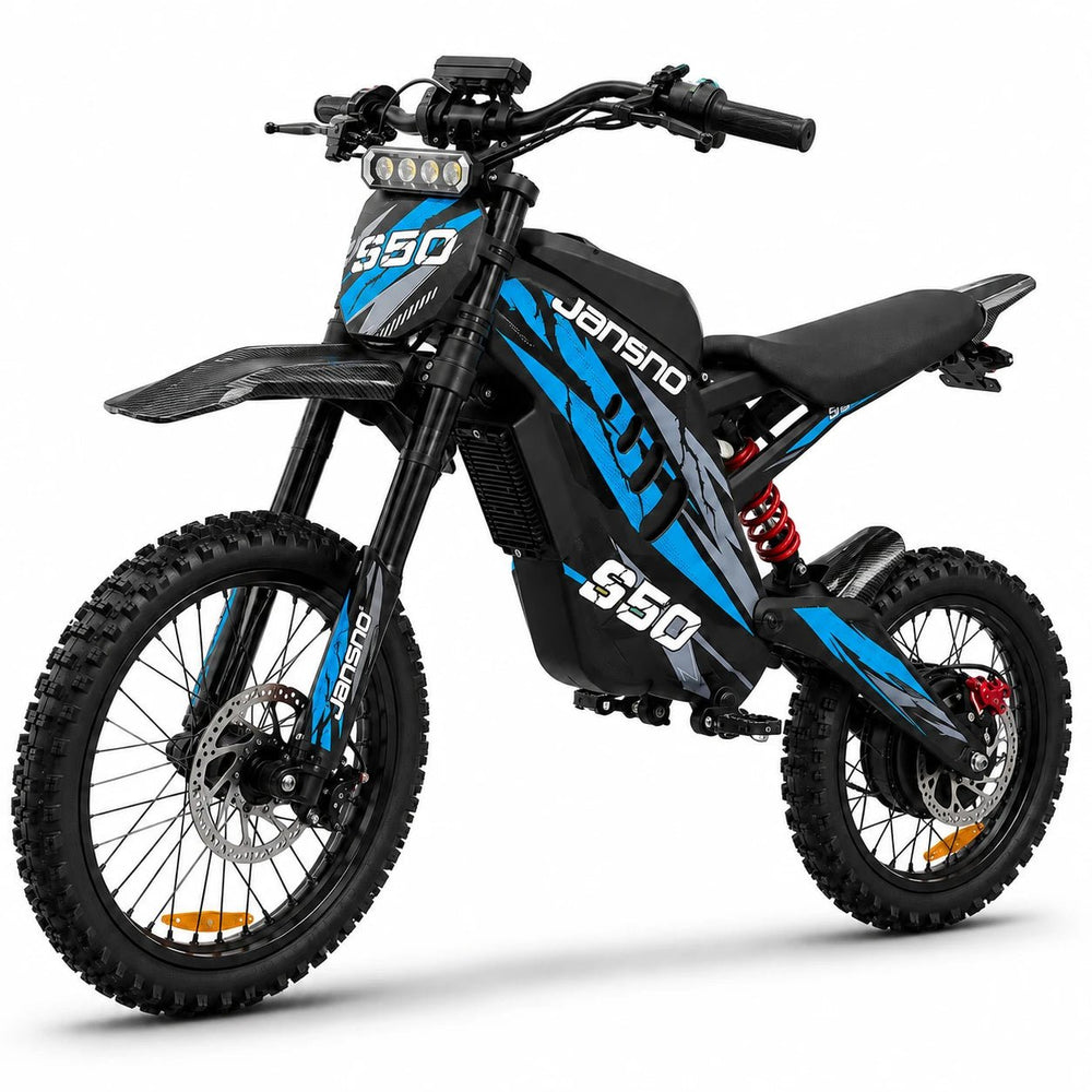 Jansno S50 4000W Electric Dirt Bike | 72V 30Ah - Jansno Ebike US