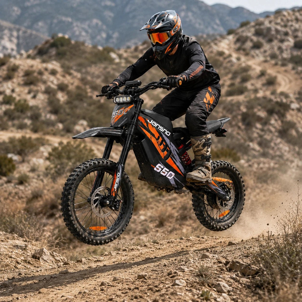 Jansno S50 4000W Electric Dirt Bike | 72V 30Ah - Jansno Ebike US