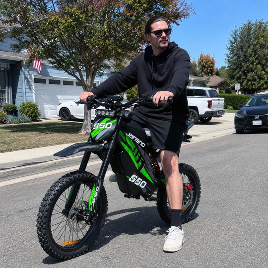 Jansno S50 4000W Electric Dirt Bike | 72V 30Ah - Jansno Ebike US