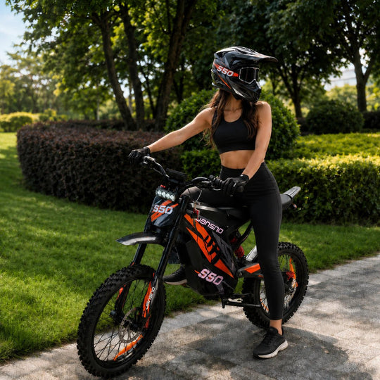 Jansno S50 4000W Electric Dirt Bike | 72V 30Ah - Jansno Ebike US