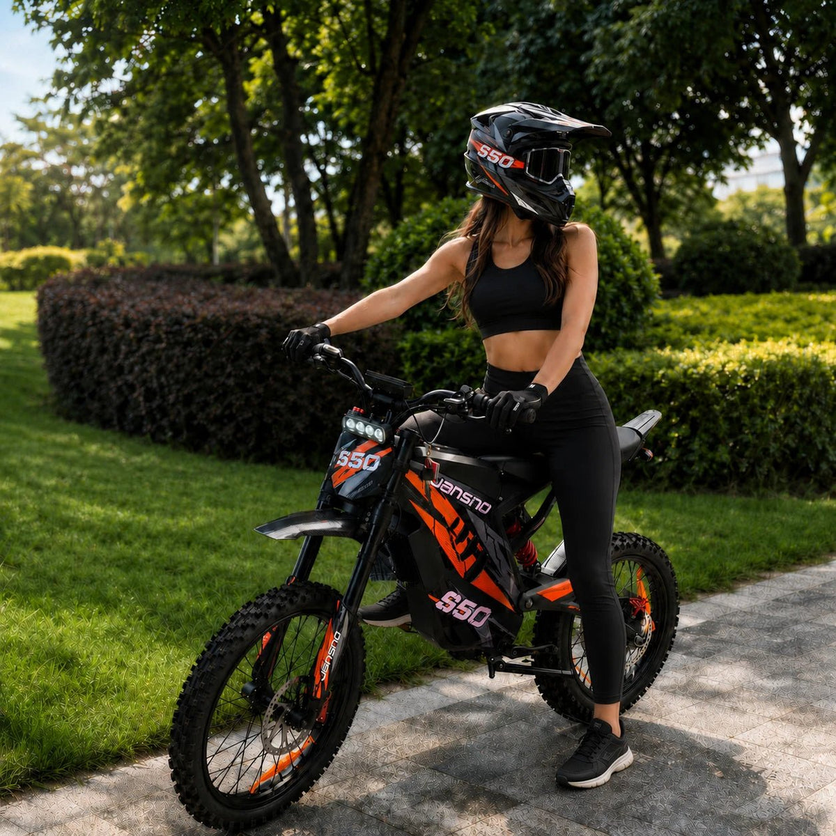 Jansno S50 4000W Electric Dirt Bike | 72V 30Ah - Jansno Ebike US