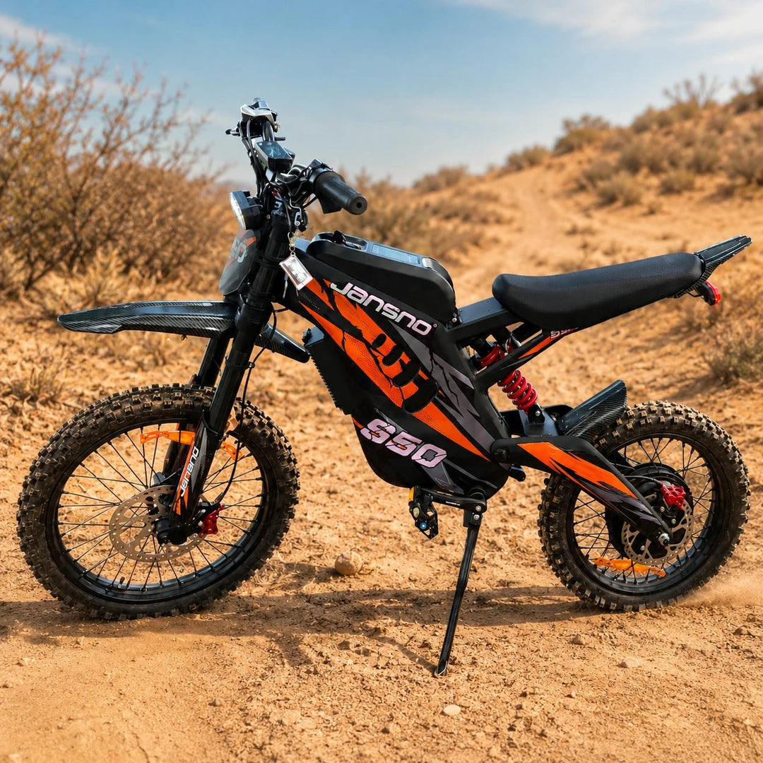 Jansno S50 4000W Electric Dirt Bike | 72V 30Ah - Jansno Ebike US