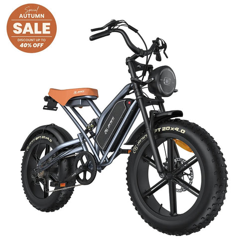 JANSNO X50 Fat Tire 1000W Electric Bike for Adults - Jansno Ebike US