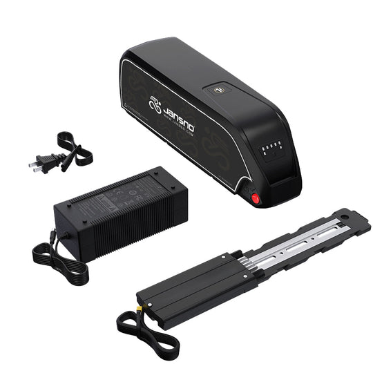Jansno X50/X60/X70/X70PRO Battery 14Ah/ 17Ah/ 20Ah/ 23Ah 48V Battery with Base and Charger Electric Bike Battery