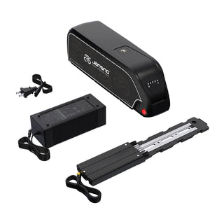 Jansno X50/X60/X70/X70PRO Battery 14Ah/ 17Ah/ 20Ah/ 23Ah 48V Battery with Base and Charger Electric Bike Battery - Jansno Ebike US