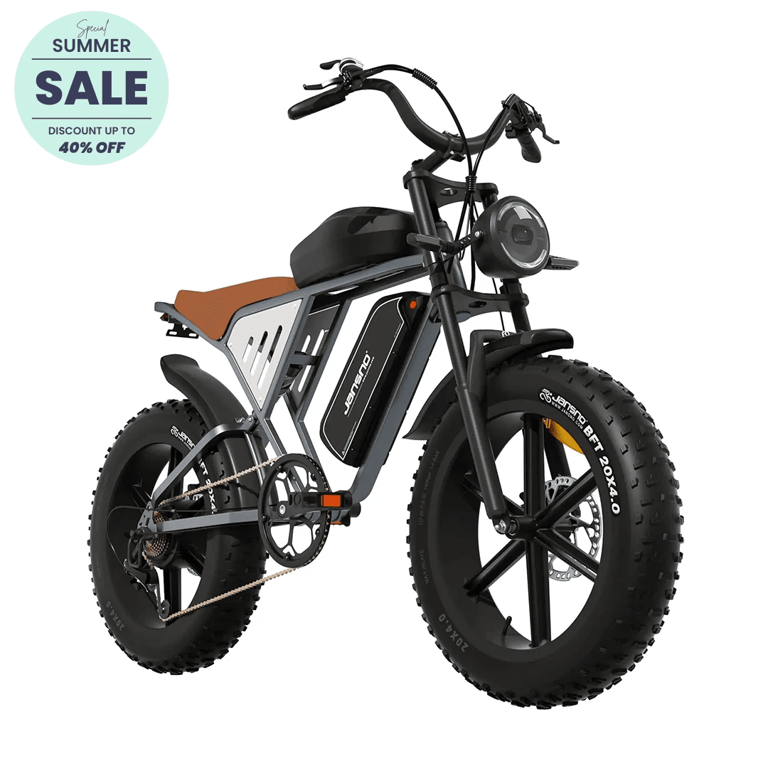 JANSNO X70 Electric Bike – 48V 34Ah Dual Battery Long Range for Off-road Riding - Jansno Ebike US