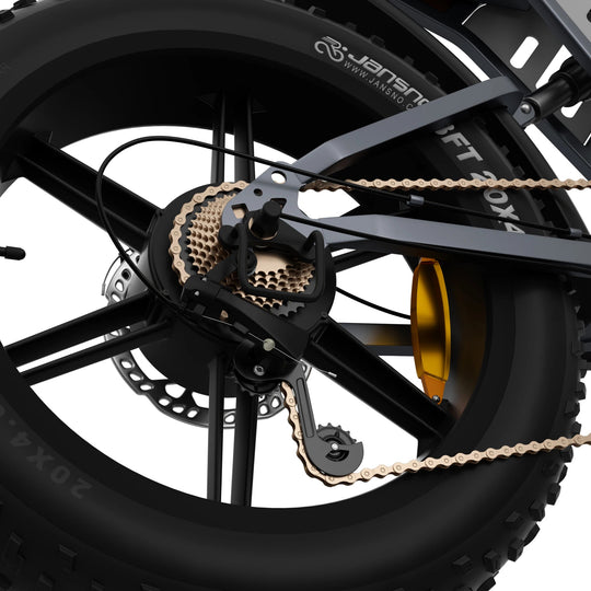 JANSNO X70 Electric Bike – 48V 34Ah Dual Battery Long Range for Off-road Riding - Jansno Ebike US