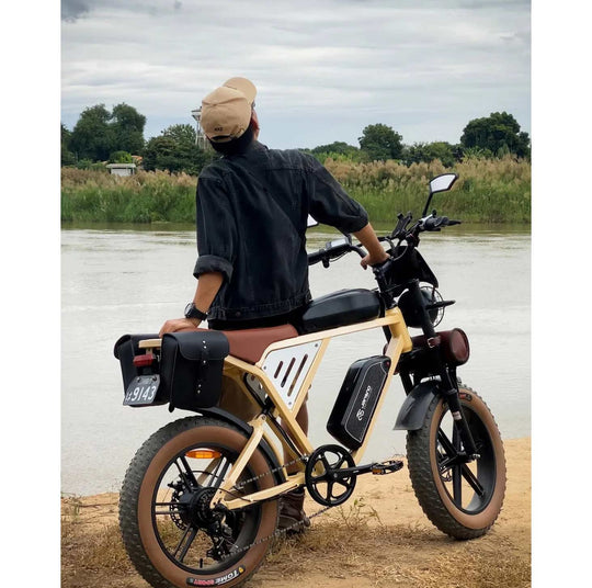 JANSNO X70 Electric Bike – 48V 34Ah Dual Battery Long Range for Off-road Riding - Jansno Ebike US