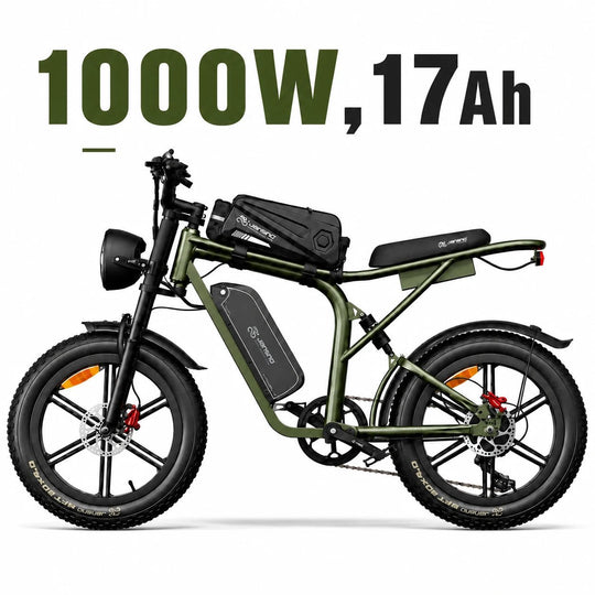 Jansno X80 750W Fat Tire Electric Bike - Jansno Ebike US