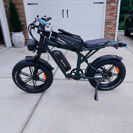 Jansno X80 750W Fat Tire Electric Bike - Jansno Ebike US