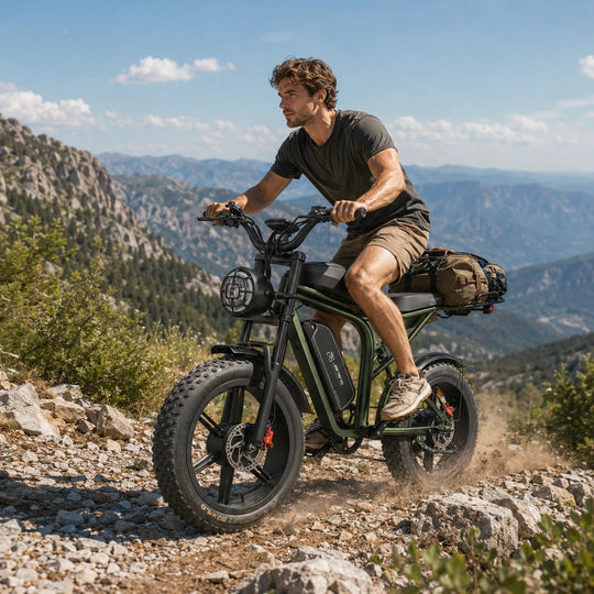 Jansno X80 Max 1500W Dual Motor Fat Tire Electric Bike - Jansno Ebike US