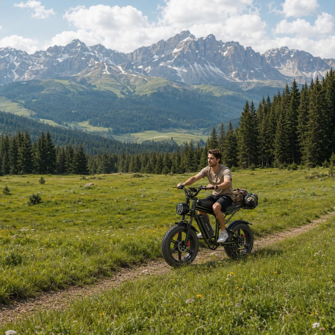 Jansno X80 Max 1500W Dual Motor Fat Tire Electric Bike - Jansno Ebike US