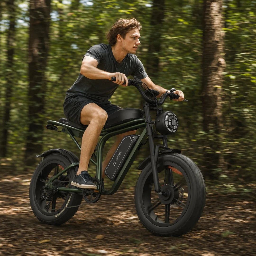 Jansno X80 Max 1500W Dual Motor Fat Tire Electric Bike - Jansno Ebike US