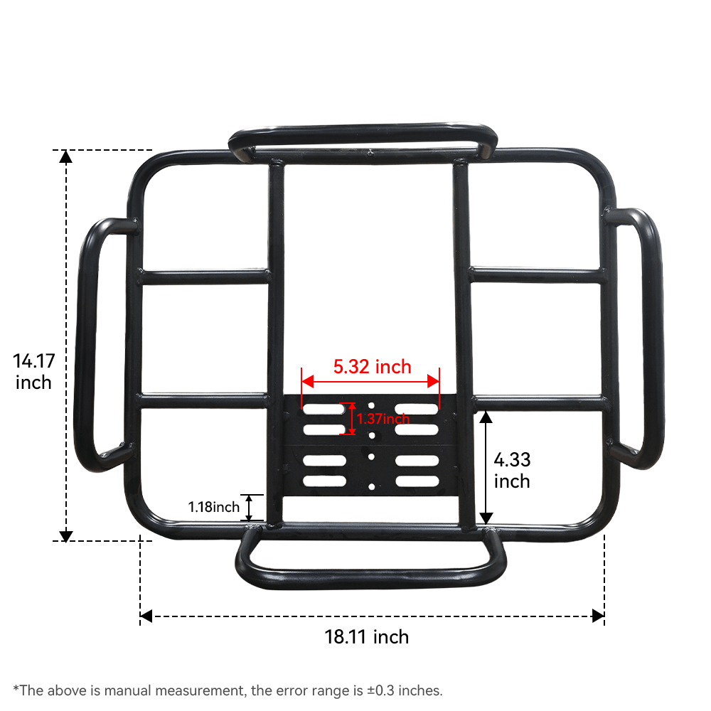 Rear Luggage Rack For Jansno X70 - Jansno Ebike US