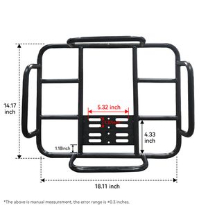 Rear Luggage Rack For Jansno X70 - Jansno Ebike US