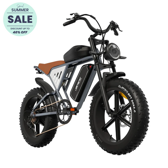 JANSNO X70 Electric Bike – 48V 34Ah  Dual Battery Long Range for Off-road Riding